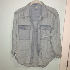 Forever 21 Jean jacket shirt